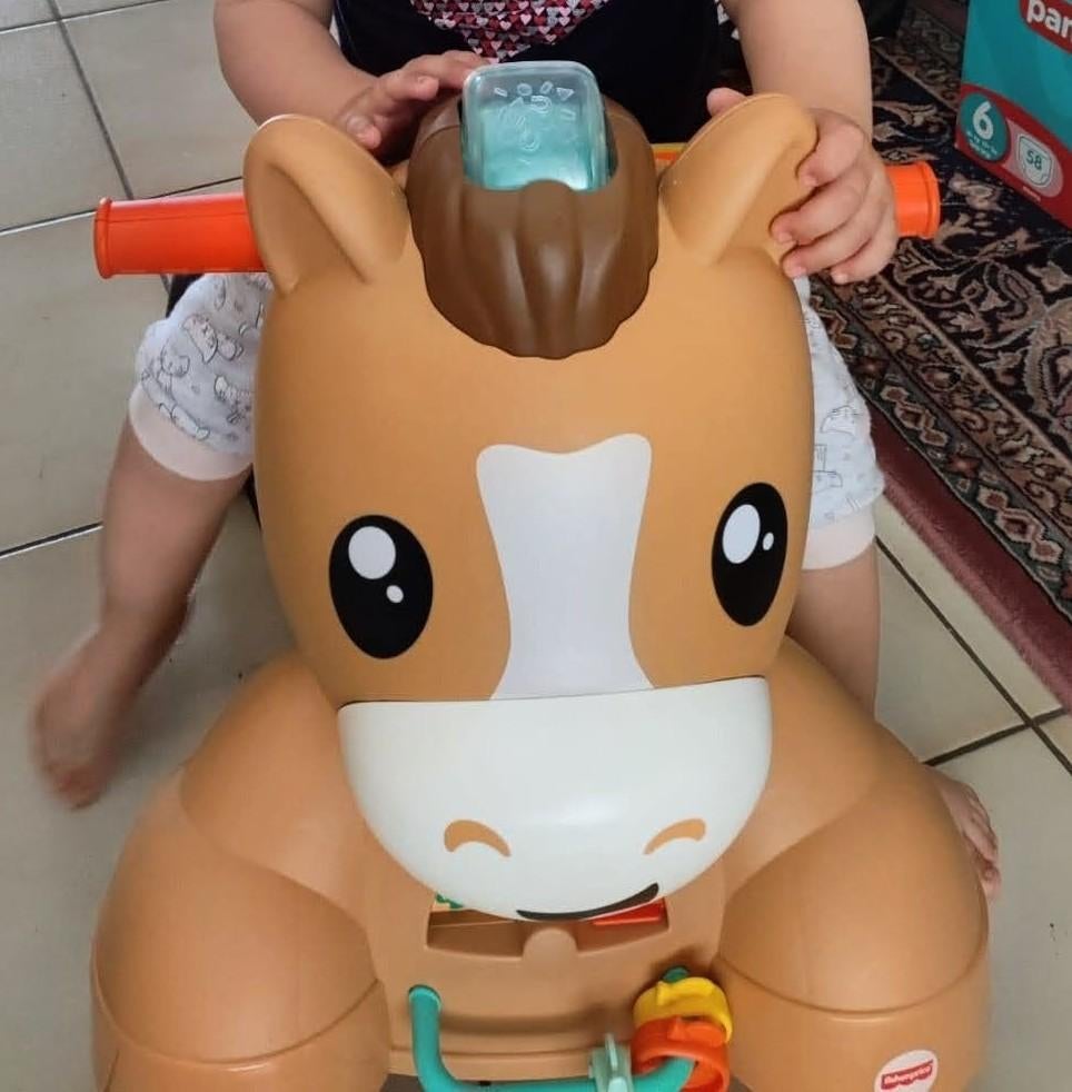 Porteur cheval Chicco Baby Rodéo évolutif, Enfants & Bébés, Jouets | Jouets a bascule, Enlèvement