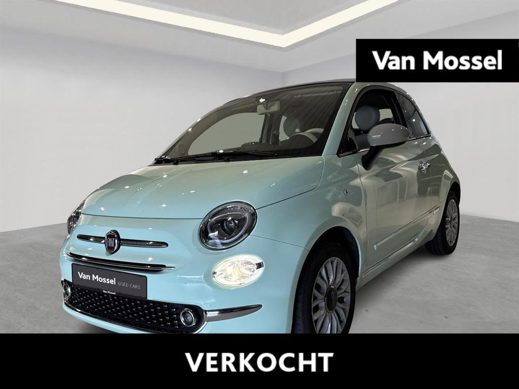 Fiat 500 Lounge, Auto's, Fiat, Voorwielaandrijving, 4 zetels, Gebruikt, Cabriolet