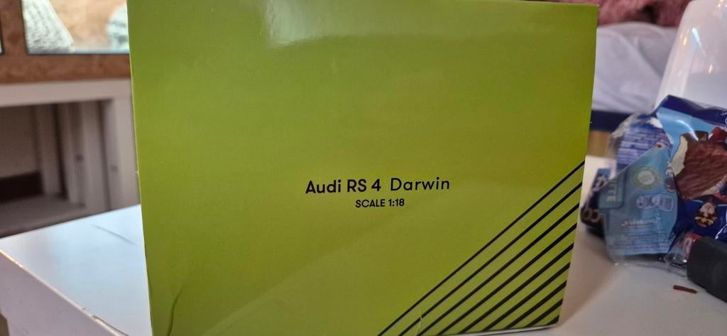 Audi RS4, Hobby en Vrije tijd, Modelauto's | 1:18, Ophalen of Verzenden