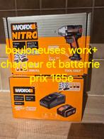 Bouloneuses worx nouvel plus batterie et chargeur, Audio, Tv en Foto, Accu's en Batterijen, Ophalen