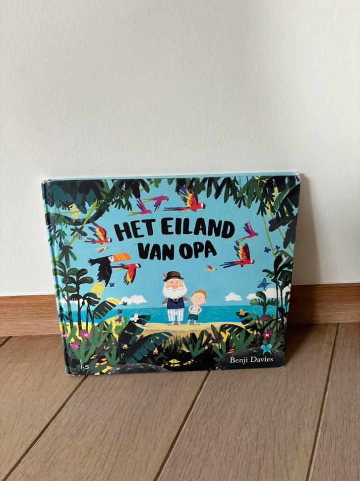 Benji Davies - Het eiland van opa, Boeken, Prentenboeken en Plaatjesalbums, Prentenboek, Ophalen of Verzenden