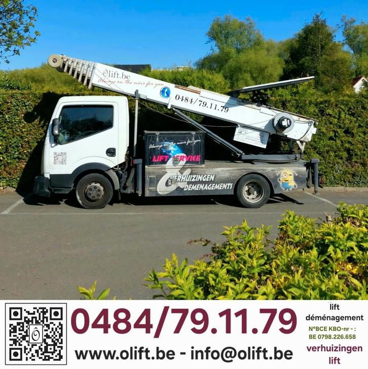 Lift (élévateur / monte-charges) pour déménagement, Bricolage & Construction, Chariots de transport, Enlèvement ou Envoi