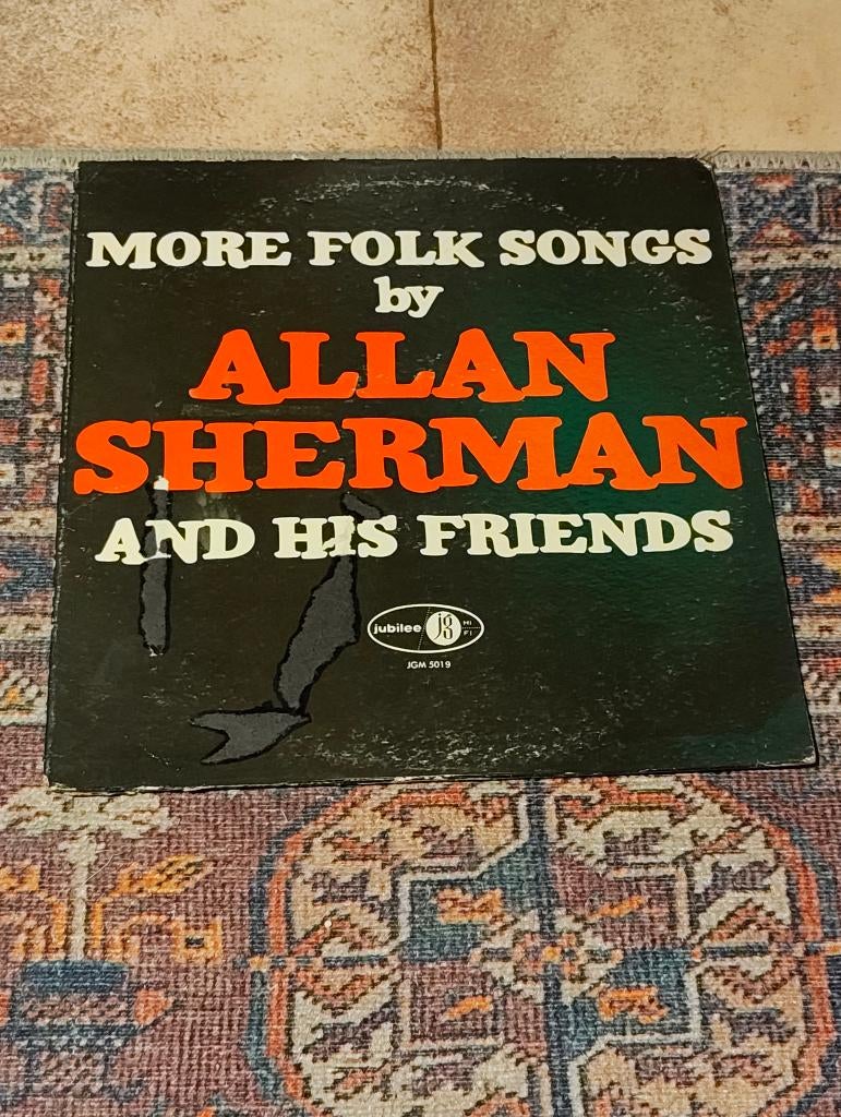 Lp More Folk Songs By Allan Sherman And His Friends, CD & DVD, Vinyles | Country & Western, Enlèvement ou Envoi, Utilisé, Autres formats