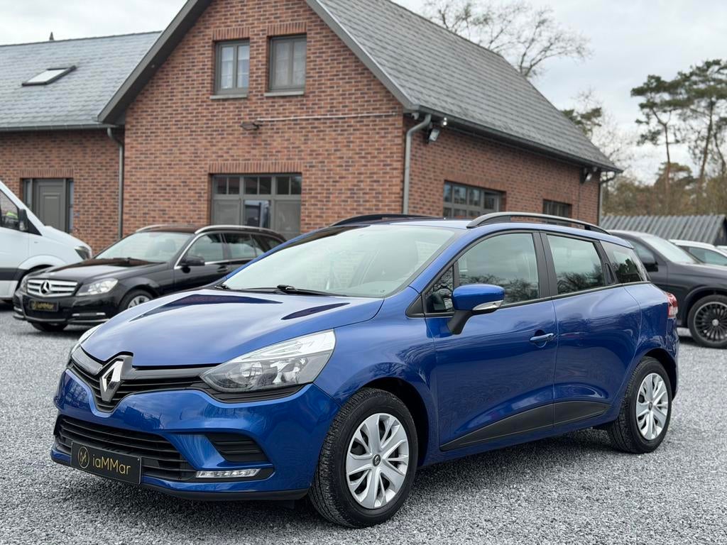 RENAULT CLIO - 1.2 BENZINE, Auto's, Renault, Stof, Blauw, 127 g/km, Bedrijf