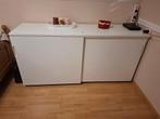 Te koop: bureaukast met schuifdeuren, Galant Ikea -160x80x45, Huis en Inrichting, Kasten | Secretaires, Ophalen, Zo goed als nieuw