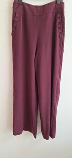 Bordeaux broek Vila, Vêtements | Femmes, Culottes & Pantalons, Taille 38/40 (M), Vila, Comme neuf, Violet
