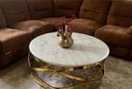 Prachtige marmeren salontafel, Huis en Inrichting, Ophalen, Zo goed als nieuw, 100 tot 150 cm, Minder dan 50 cm