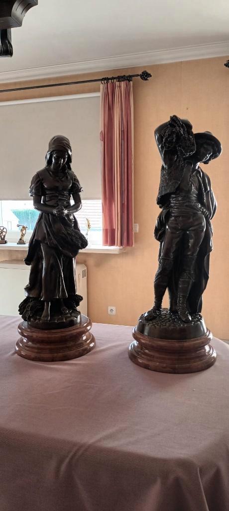 Bronzen beelden, Antiquités & Art, Art | Autres Art, Enlèvement