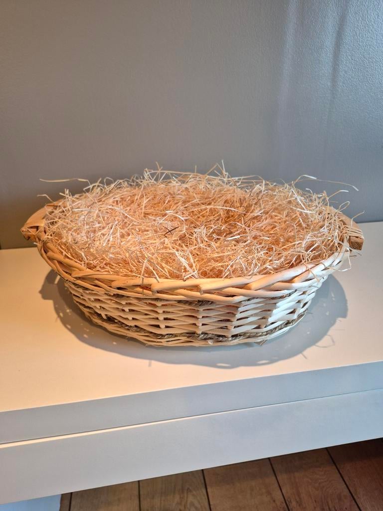 Panier en osier oval, Maison & Meubles, Accessoires pour la Maison | Plataux & Paniers, Enlèvement ou Envoi, Ovale, Osier, Panier