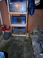 Verschillende aquariums te koop met houten stelling, Animaux & Accessoires, Enlèvement