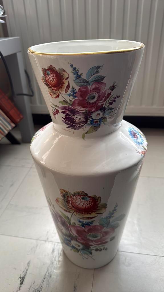 Vintage porseleinen vaas, Antiek en Kunst, Antiek | Vazen, Ophalen