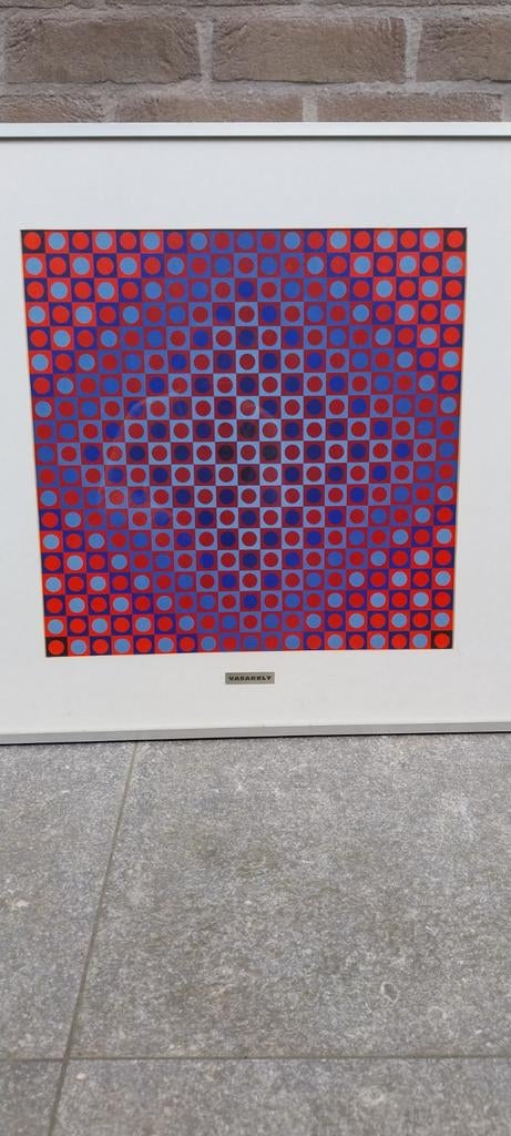 Vasarely, Antiek en Kunst, Kunst | Litho's en Zeefdrukken, Ophalen of Verzenden