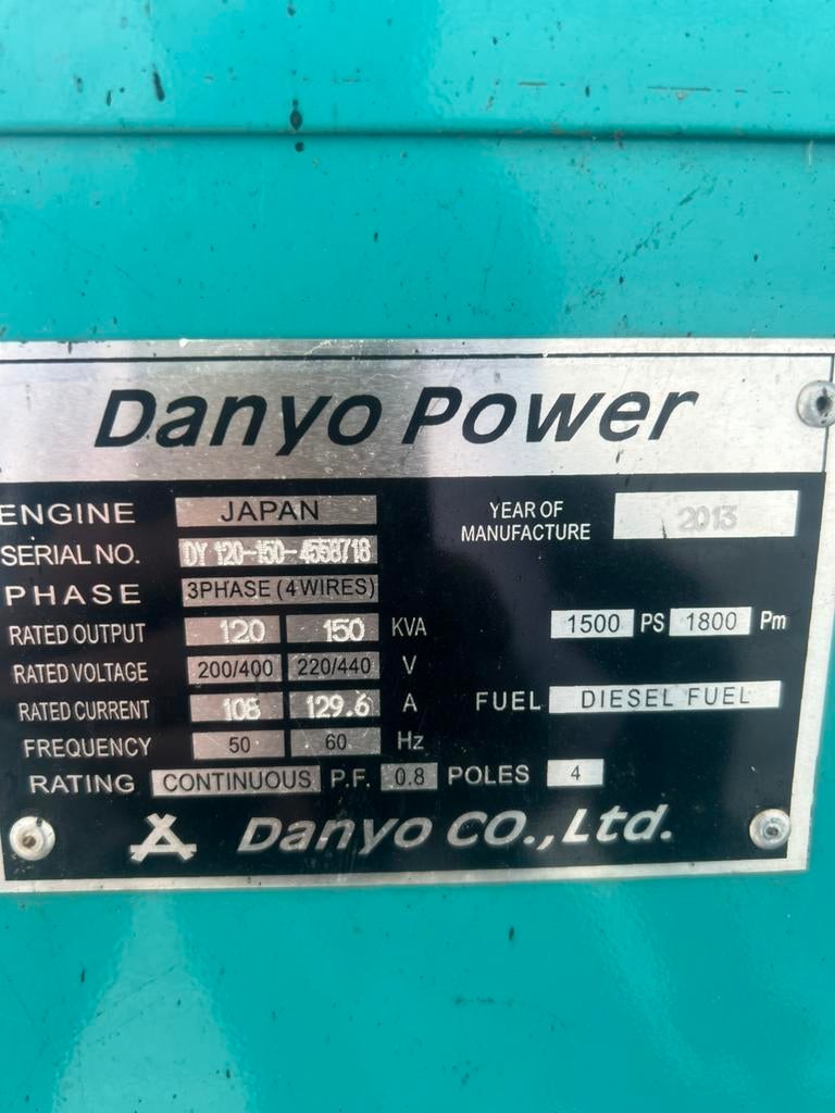 Groupe électrogène, Bricolage & Construction, Démarrage électrique, Enlèvement, Utilisé, Huile diesel