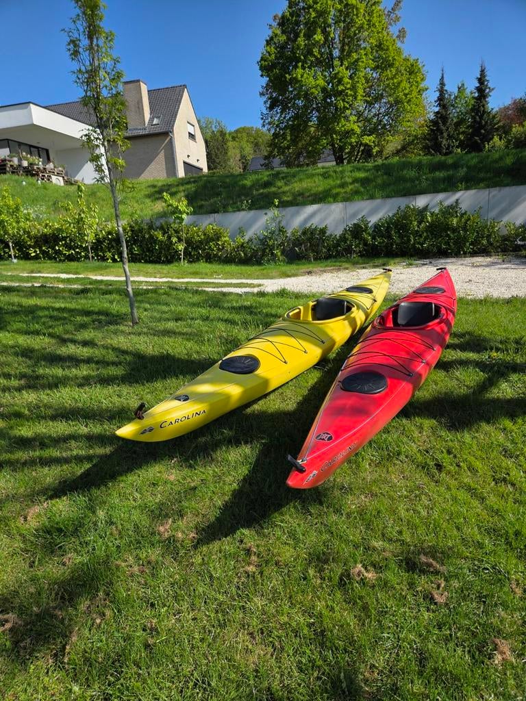 2x Perception carolina 14.5 kajaks, Sports nautiques & Bateaux, Canoës, Enlèvement, Kayak