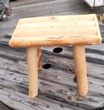 Houten krukje, Ophalen