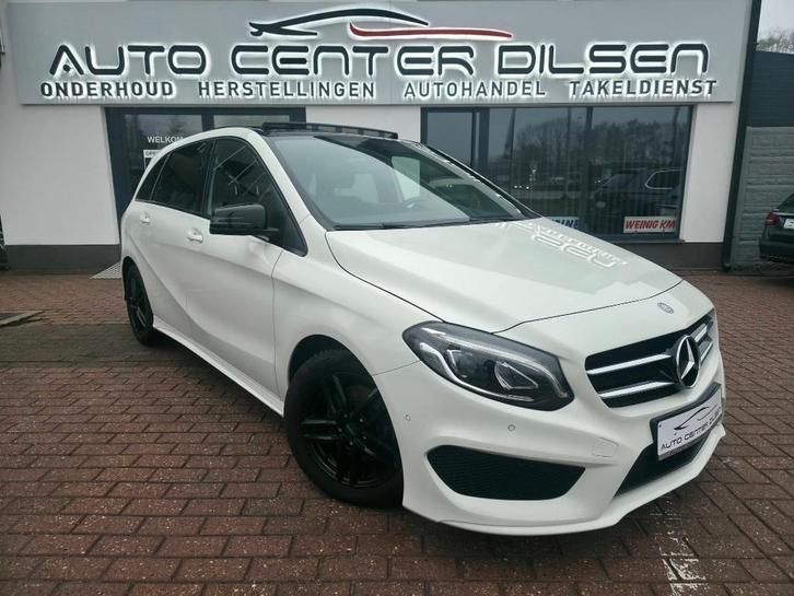 Mercedes-Benz B 180 D 7G-DCT AMG + NIGHT PACK|PANO|AMBILIGHT, Auto's, Mercedes-Benz, Bedrijf, Te koop, B-Klasse, Airbags, Diesel