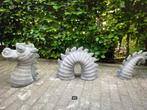 Draak 40cm hoog, Tuin en Terras, Ophalen, Nieuw, Beton, Dierenbeeld