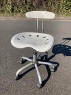 Chaise de bureau blanche, Enlèvement, Utilisé, Blanc, Chaise de bureau