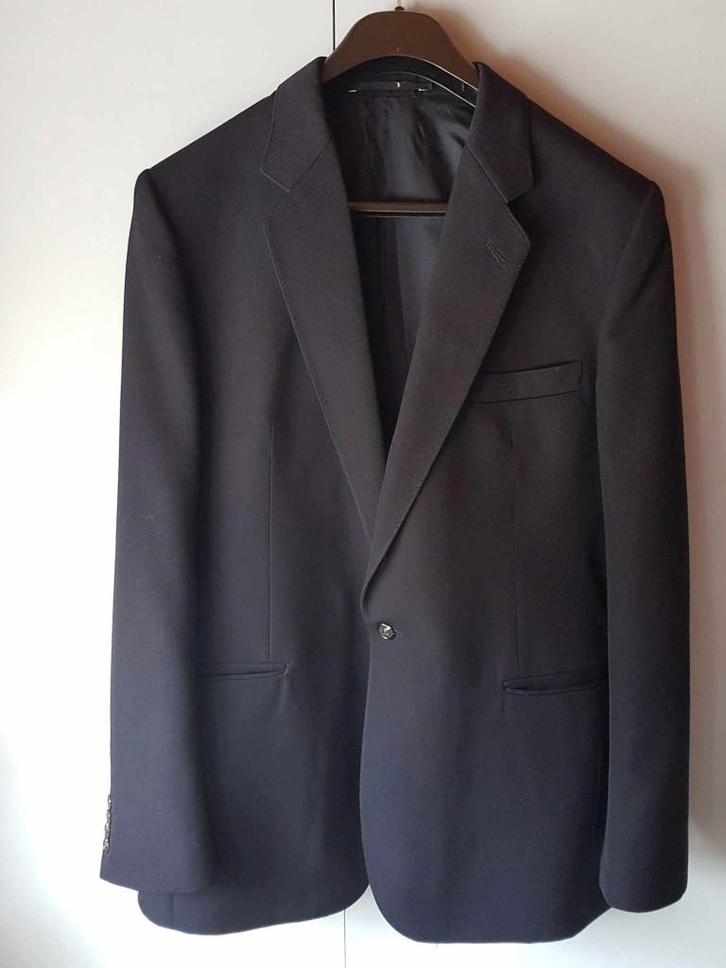 Costume 3 pièces bleu foncé veste taille 54 pantalon 42, Vêtements | Hommes, Costumes & Vestes, Comme neuf, Taille 52/54 (L), Bleu