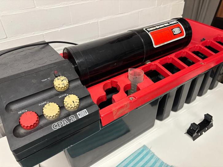 JOBO CPA film processor + extra's, TV, Hi-fi & Vidéo, Photo | Matériel chambre noire, Utilisé, Enlèvement ou Envoi