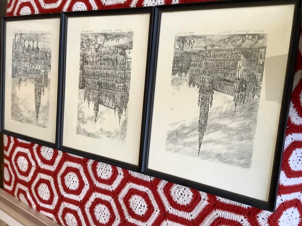 3 Pentekeningen, Ophalen