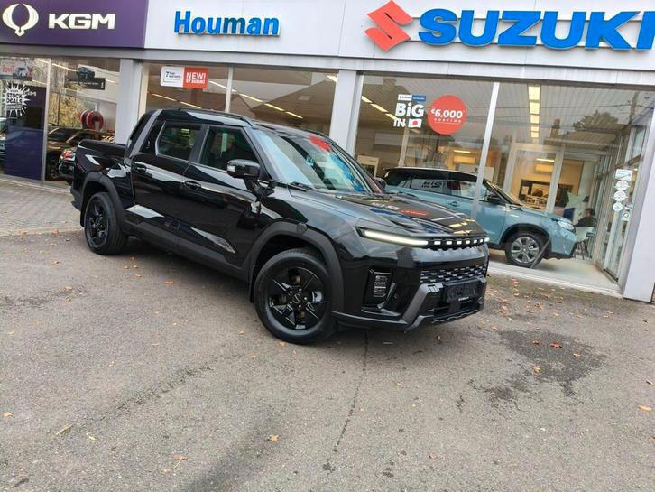 KG Mobility Musso EV 81 KW 4WD Blackline (automatique), Autos, Autos Autre, Achat, Caméra 360°, 4x4, ABS, Caméra de recul, Régulateur de distance