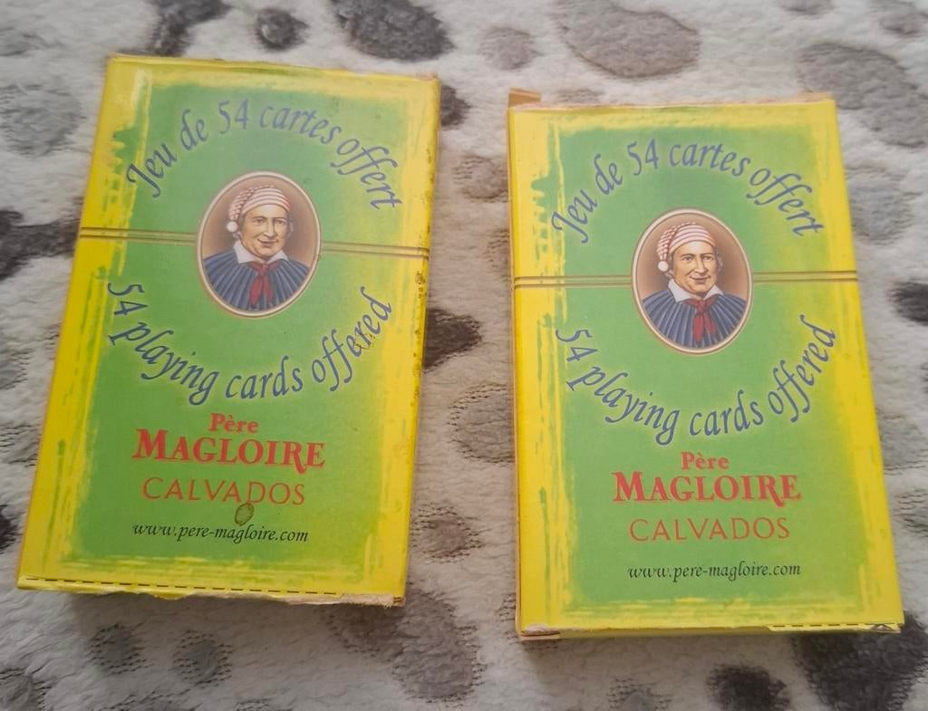 Jeu de cartes Calvados, Enlèvement ou Envoi, Carte(s) à jouer