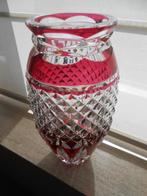 Vase rouge rubis Val St-Lambert signé, Enlèvement