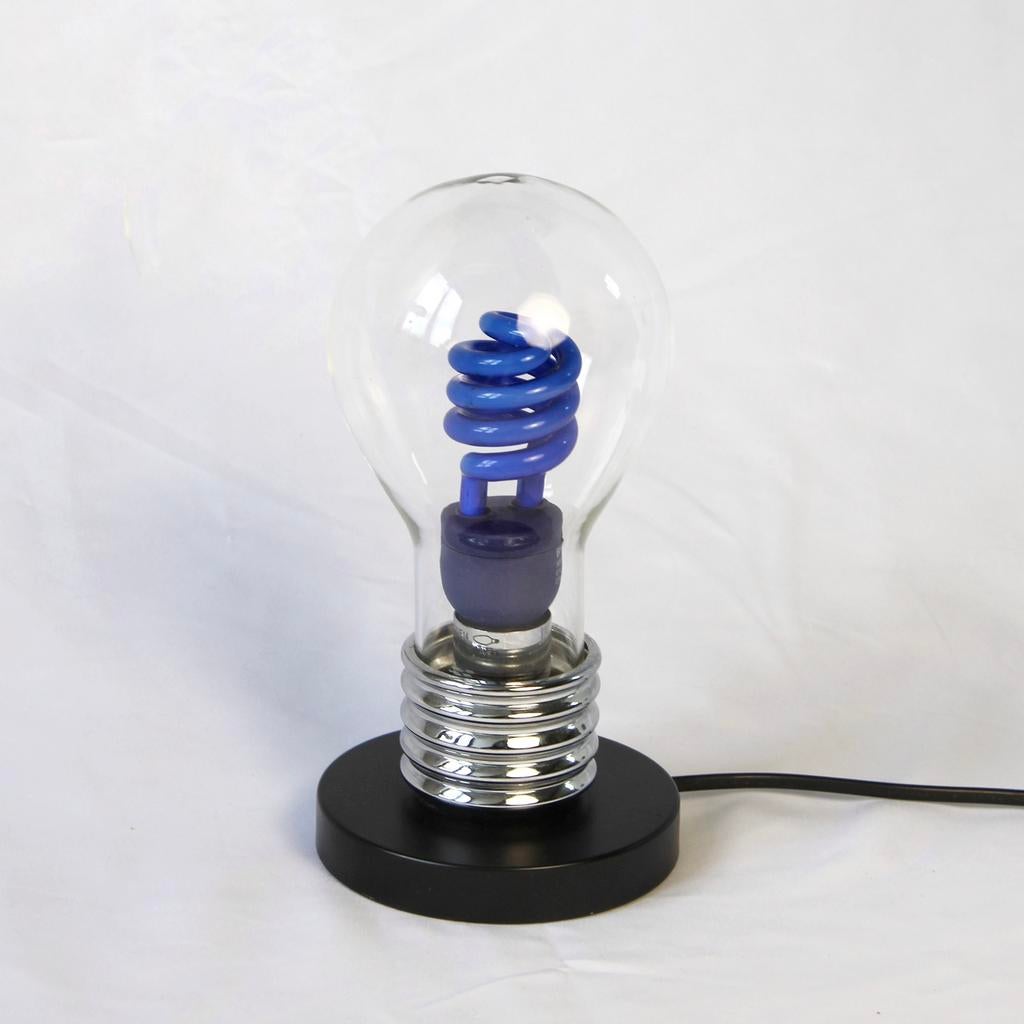Vintage ‘90s 'Giant Bulb' tafellamp – Brilliant AG – Pop Art, Ophalen of Verzenden, Zo goed als nieuw