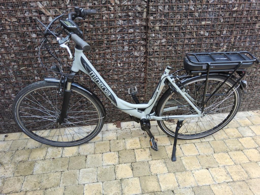 Electrische fiets Minerva., Ophalen