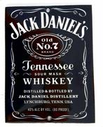 Panneau d'affichage en émail Jack Daniels Whisky, Enlèvement ou Envoi, Neuf, Panneau publicitaire