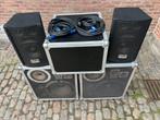 Complete DJ-set met 4 boxen, versterker mengpaneel en 2 CD, Ophalen, Dj-set, Pioneer