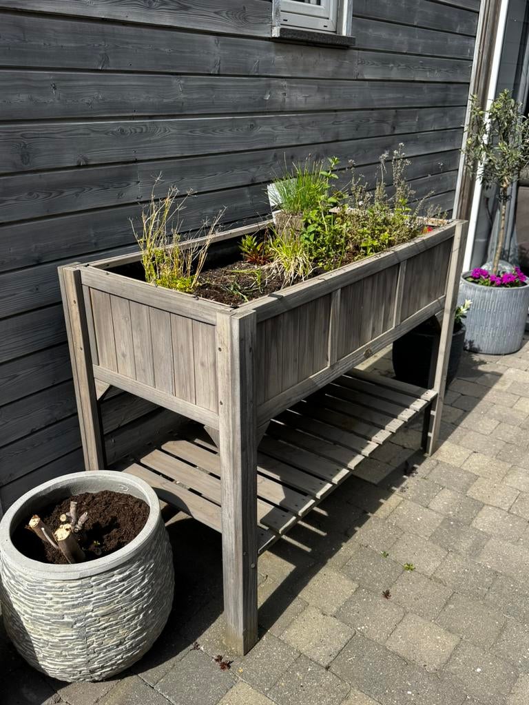 Moestuinbak Habau, Ophalen, Gebruikt, 100 cm of meer, 60 cm of meer