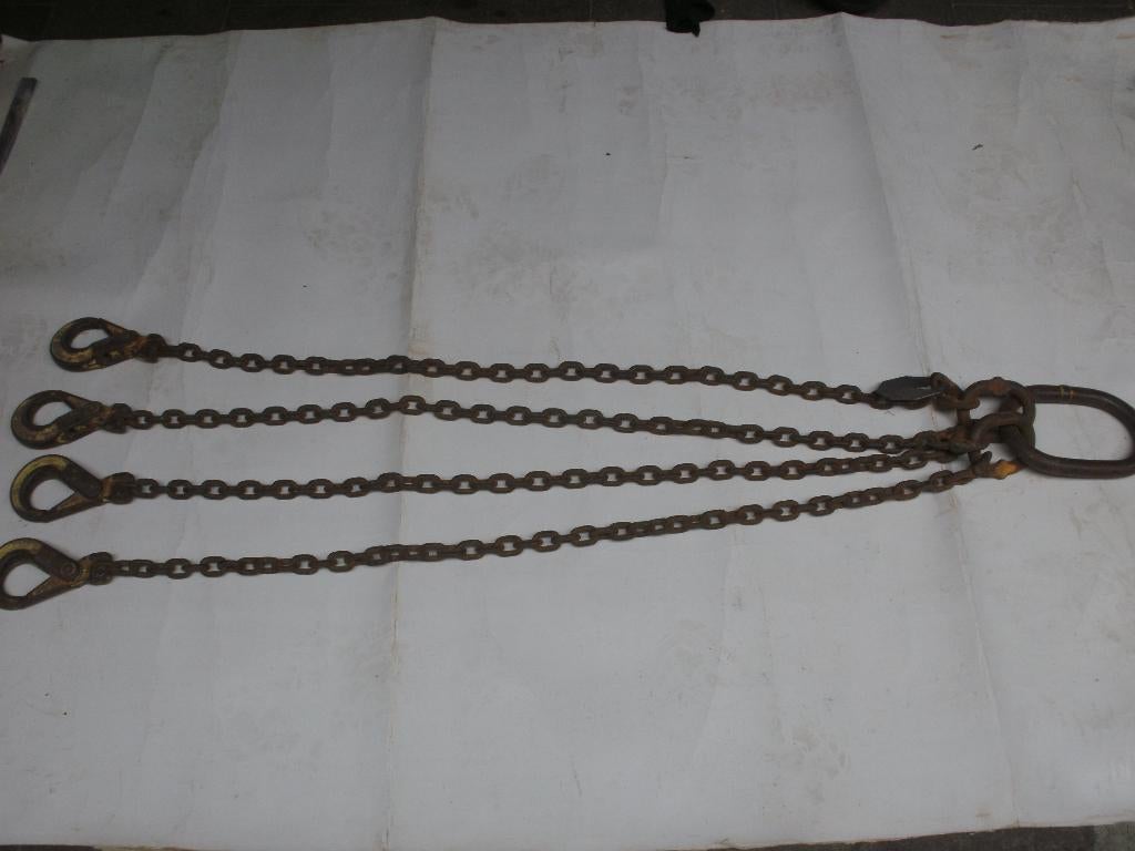 zware ketting 4 sprong 120cm, Ophalen, Gebruikt, Overige materialen