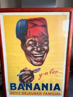Affiche papier BANANIA, Verzamelen, Ophalen of Verzenden, Gebruikt