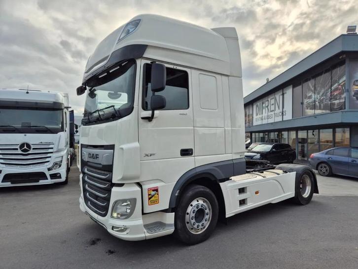 DAF XF 480 FT SUPER SPACE CAB ZF INTARDER, Autos, Camions, Entreprise, Achat, ABS, Régulateur de distance, Air conditionné, Verrouillage central
