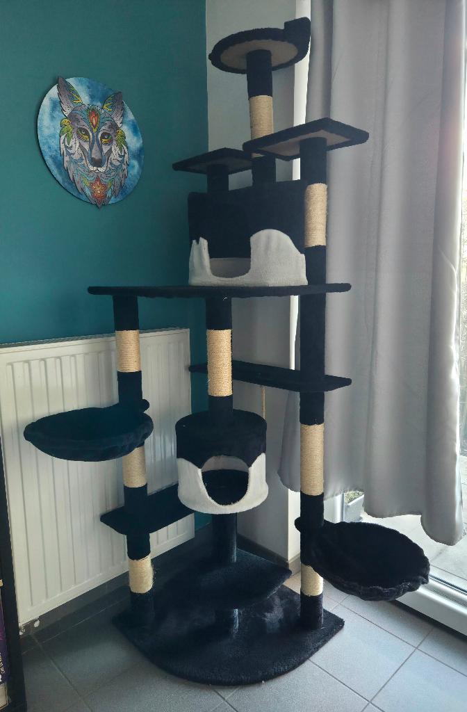 Arbre à chat Tectake, Animaux & Accessoires, Meubles griffoirs pour chats, Utilisé, Griffoir, Enlèvement
