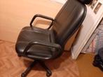 Fauteuil de bureau en cuir robuste, Enlèvement, Chaise de bureau