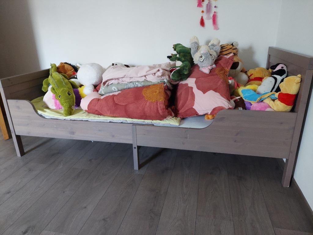 lit, 70 à 85 cm, Comme neuf, Sommier à lattes, Enlèvement