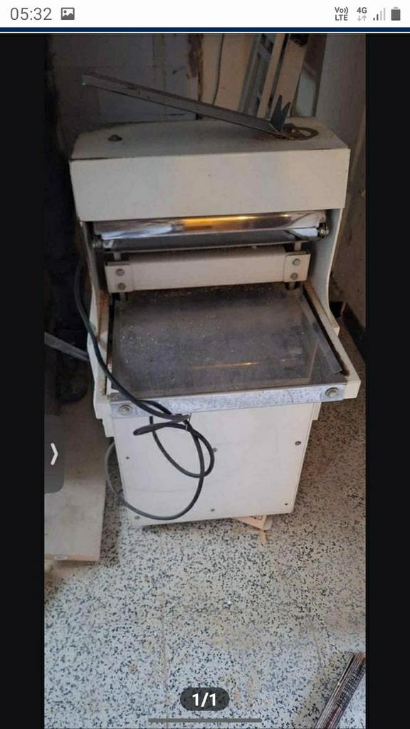 Brood snij machine, Ophalen