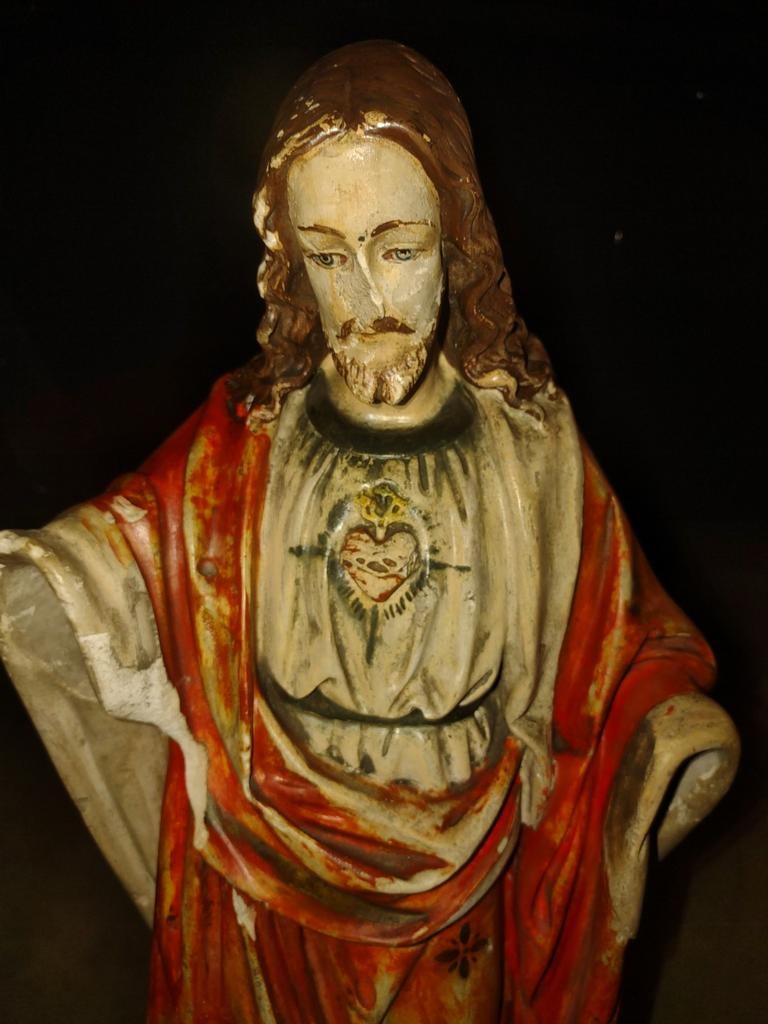 Jezus beeld, Antiek en Kunst, Antiek | Religieuze voorwerpen, Ophalen of Verzenden