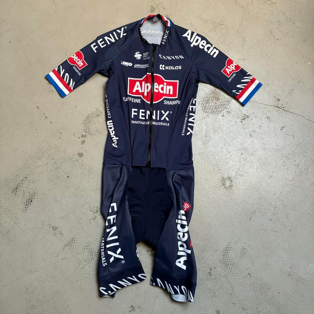 Mathieu van der Poel 2020 Alpecin-Fenix koerstrui wielertrui, Fietsen en Brommers, Fietsaccessoires | Fietskleding, Zo goed als nieuw