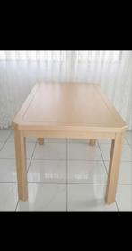 table à manger, Enlèvement, Comme neuf, Rectangulaire, Chêne