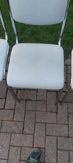 6 keukenstoelen, Ophalen, Gebruikt, Grijs, Vijf, Zes of meer stoelen