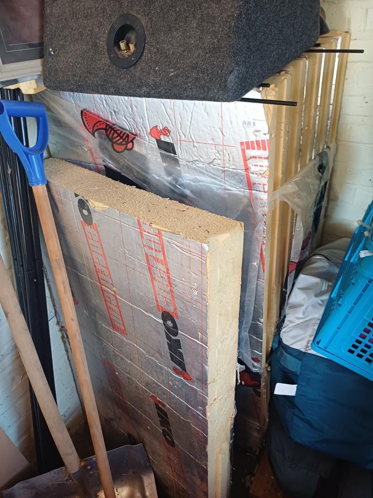 Isolatieplaten iko 10 cm, Ophalen