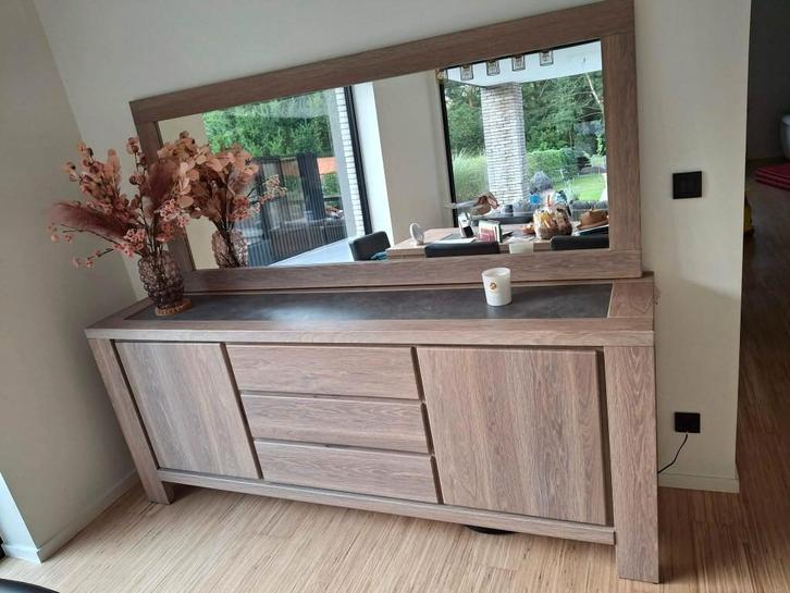 Set de salle à manger, Maison & Meubles, Salles à manger complètes, Utilisé, 6 à 8 chaises, Enlèvement