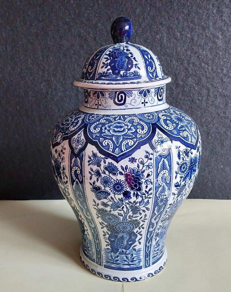 Delfse vaas Boch, Antiek en Kunst, Antiek | Vazen, Ophalen