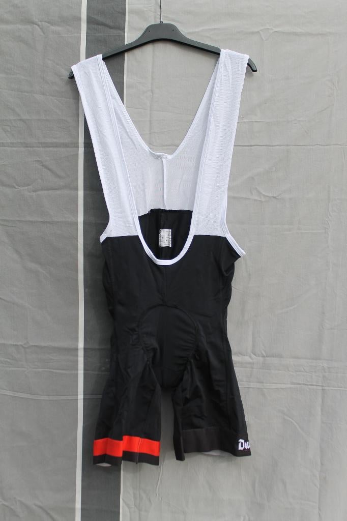 Korte Fietsbroek Met Bretels - Heren - Zwart, Rood Duvel 2XL, Zwart, Nieuw, Overige maten, Ophalen of Verzenden