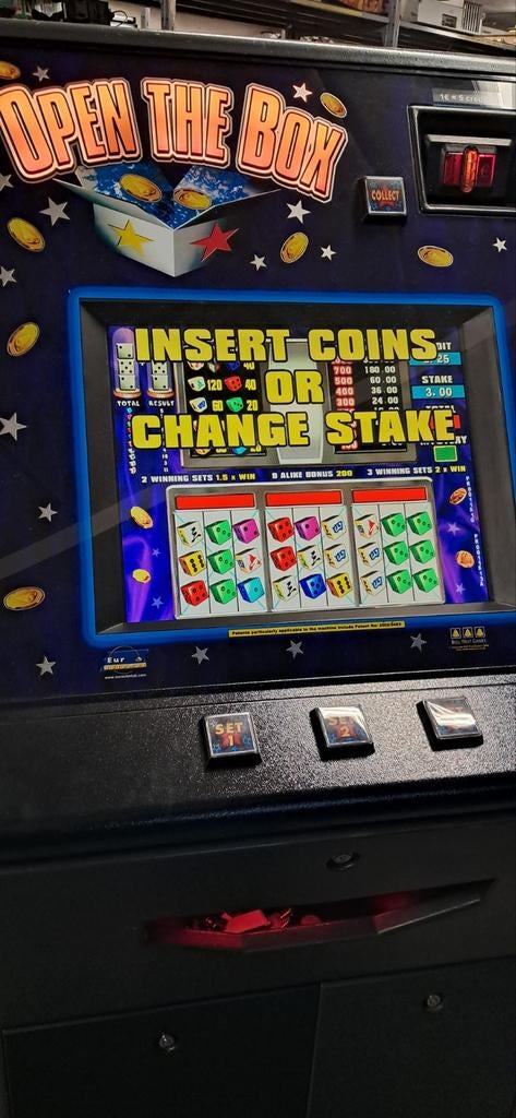 OPEN THE BOX uitbetaler, Enlèvement