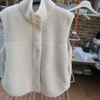 Bodywarmer off-white teddy Samsoe Samsoe mt L, Kleding | Dames, Bodywarmers, Wit, Maat 42/44 (L), Ophalen of Verzenden, Zo goed als nieuw